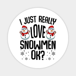 Christmas Snowman Magnet